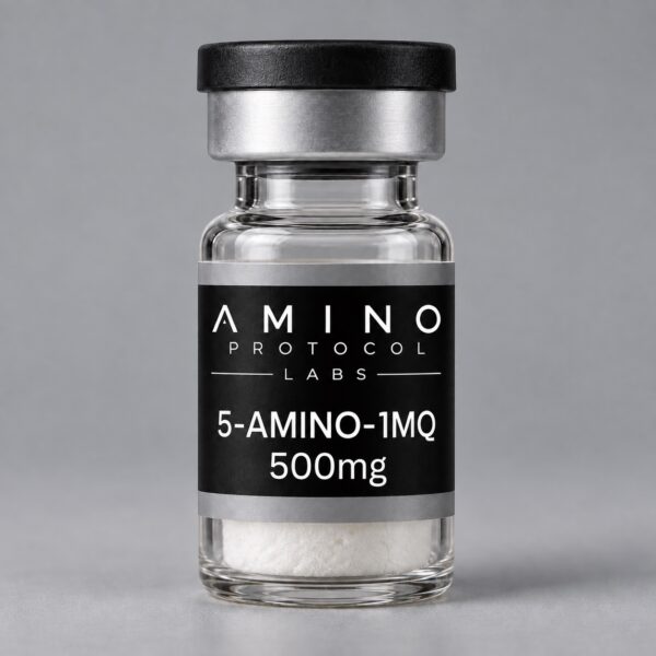 5-Amino-1MQ 500mg illustrative APL vial mockup