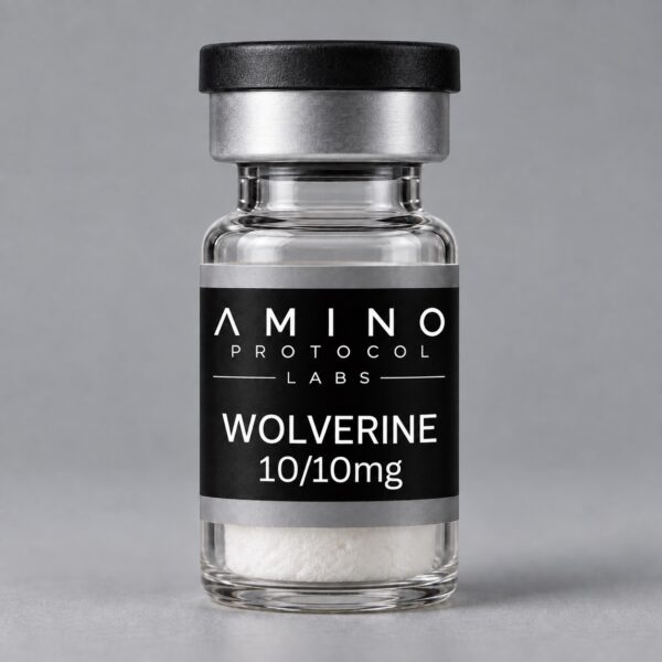 Wolverine 10+10mg illustrative APL vial mockup