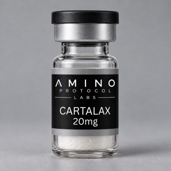 Cartalax 20mg illustrative APL vial mockup