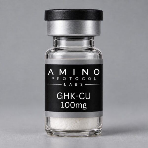 GHK-CU 100mg illustrative APL vial mockup